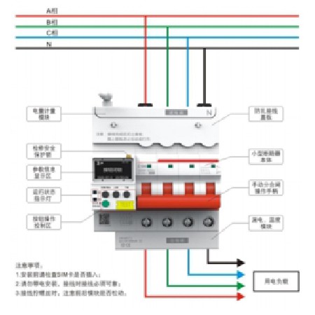 配电物联电能表外置断路器